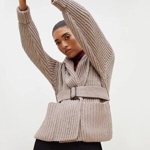 MM Lafleur, The Snyder Jacket - Lush Merino, XS/S, Barley